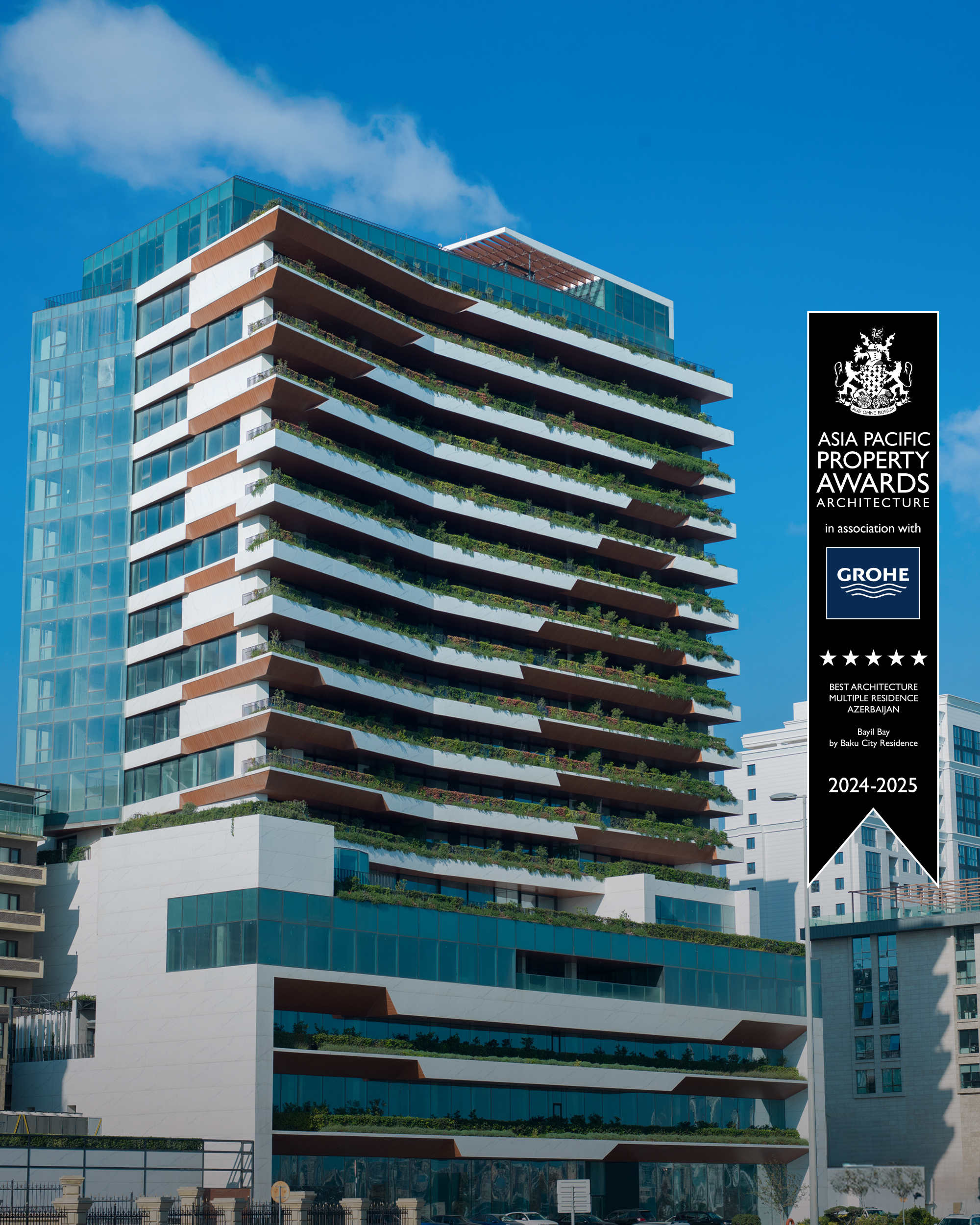 “Kempinski Residences Bayıl Bay” ən yaxşı daşınmaz əmlak layihəsi kimi “Beynəlxalq Əmlak Mükafatı” qazandı!