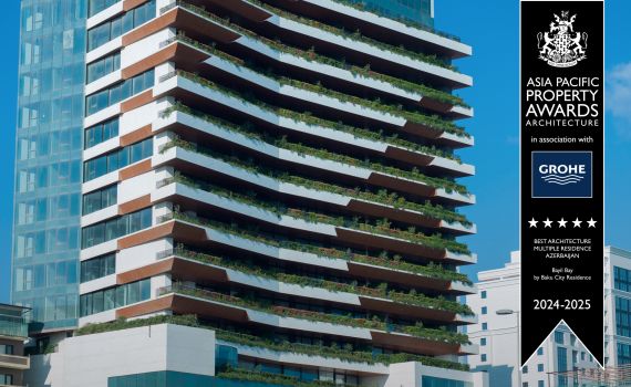 “Kempinski Residences Bayıl Bay” ən yaxşı daşınmaz əmlak layihəsi kimi “Beynəlxalq Əmlak Mükafatı” qazandı!